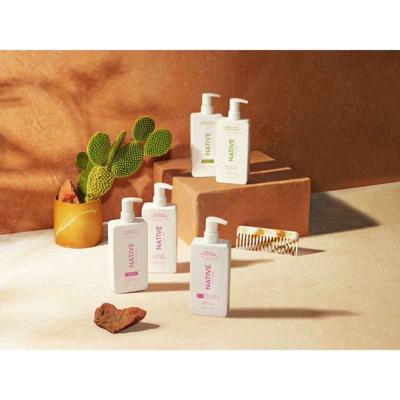 slide 3 of 4, Native 2-in-1 Shampoo and Conditioner - Vanilla and Cactus Flower - 16.5oz, 16.5 oz