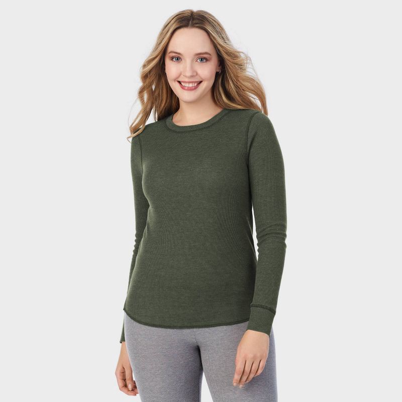 Cuddl duds women's active thermal clearance top