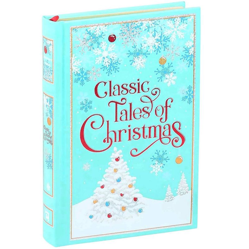 slide 2 of 5, Thunder Bay Press Classic Tales of Christmas - (Leather-Bound Classics) by Editors of Canterbury Classics (Leather Bound), 1 ct