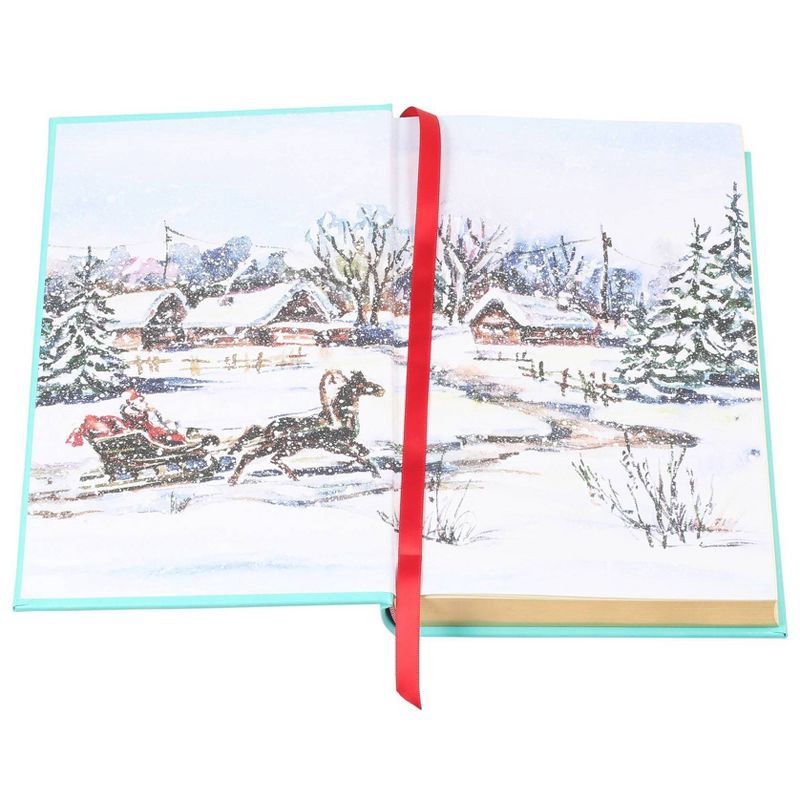 slide 4 of 5, Thunder Bay Press Classic Tales of Christmas - (Leather-Bound Classics) by Editors of Canterbury Classics (Leather Bound), 1 ct