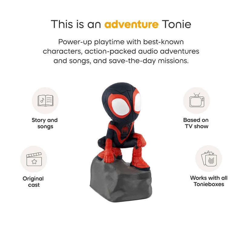 slide 5 of 7, tonies MARVEL Spidey & His Amazing Friends Spidey Tonie Figurine, 1 ct