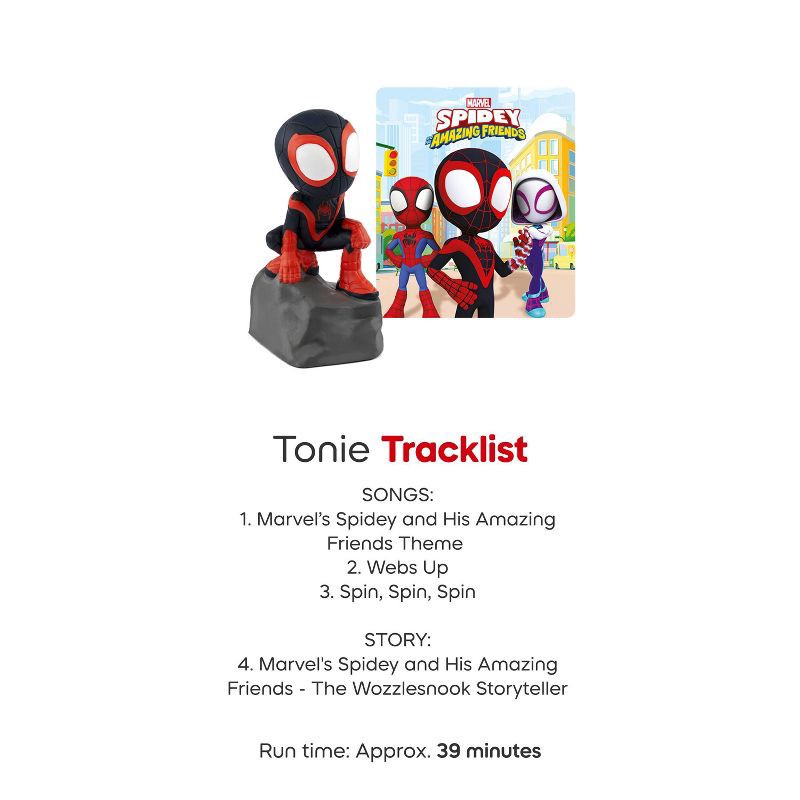 slide 6 of 7, tonies MARVEL Spidey & His Amazing Friends Spidey Tonie Figurine, 1 ct
