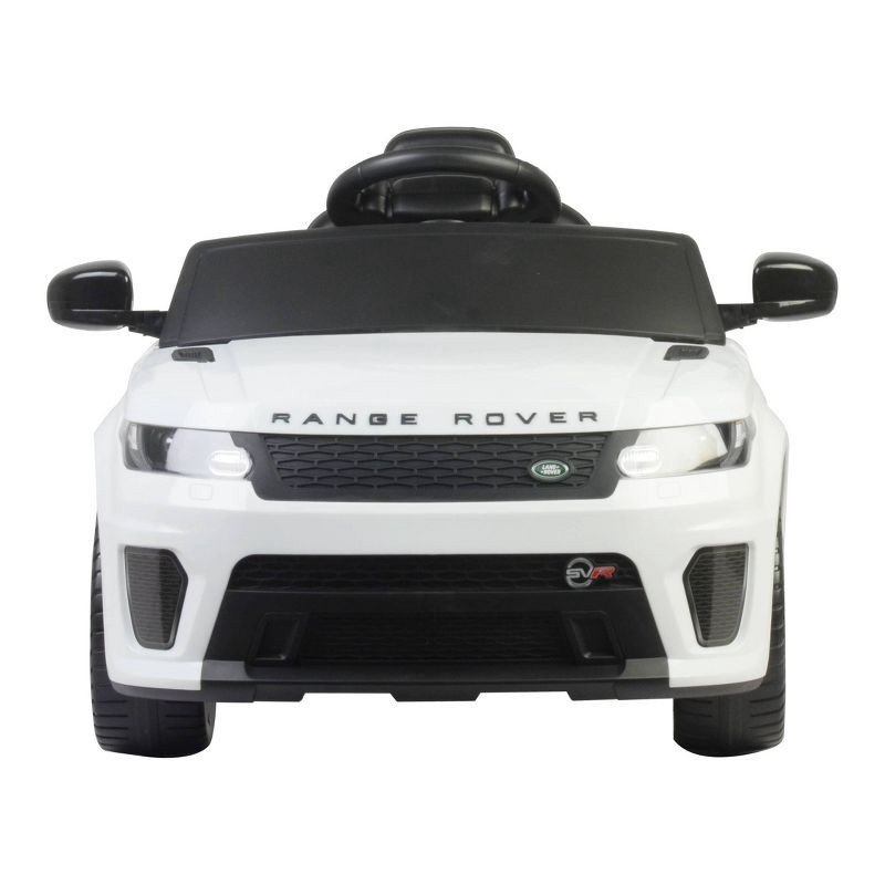 slide 3 of 4, Best Ride on Cars 12V Range Rover Powered Ride-On - White: Plastic, 3+ Years, 55 lbs Capacity, 55 lb