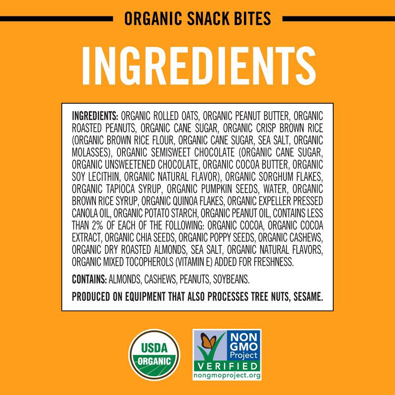 slide 9 of 11, Dave's Killer Bread Crunchy Snack Bites Peanut Butter Choco Bliss - 7.2oz, 7.2 oz