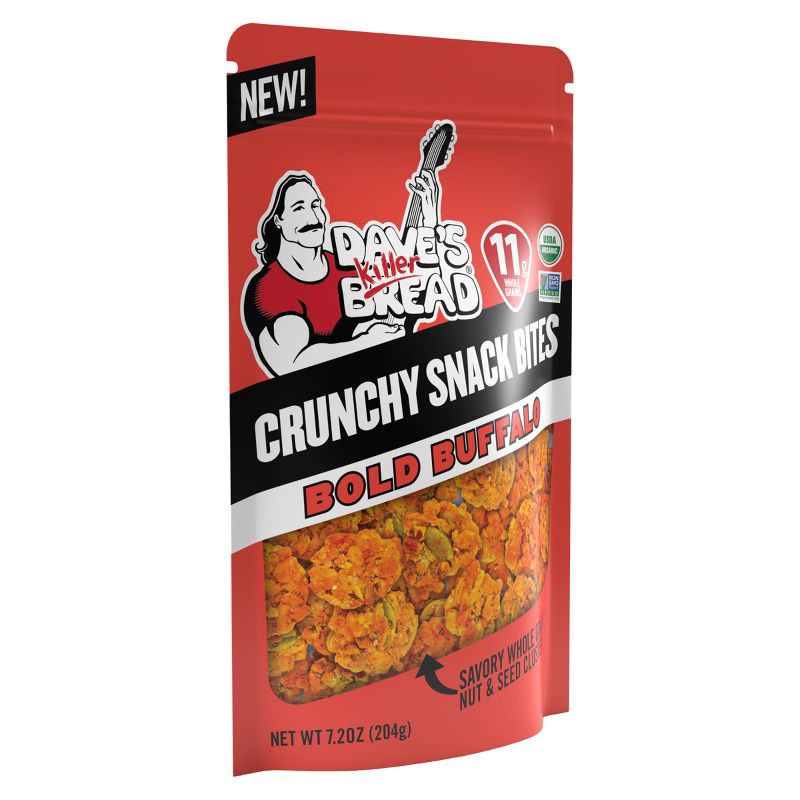 slide 3 of 9, Dave's Killer Bread Crunchy Snack Bites Bold Buffalo - 7.2oz, 7.2 oz