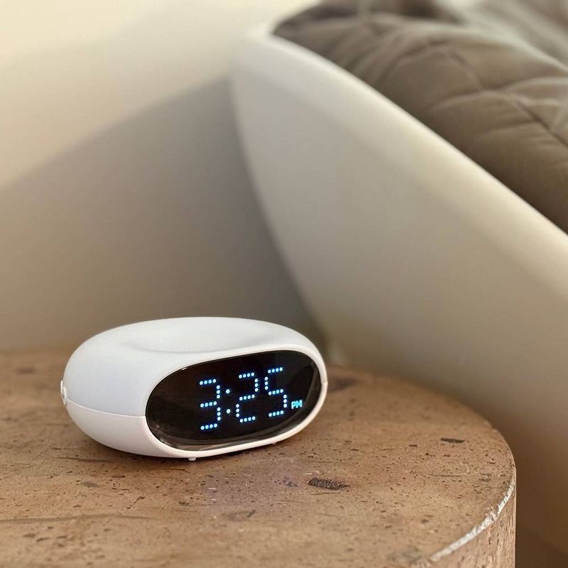 slide 3 of 5, Candy Glow Alarm Table Clock with Color Changing Nightlight - Capello, 1 ct