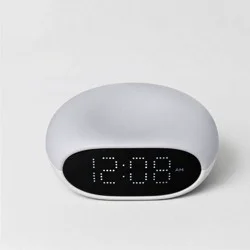 Candy Glow Alarm Table Clock with Color Changing Nightlight - Capello