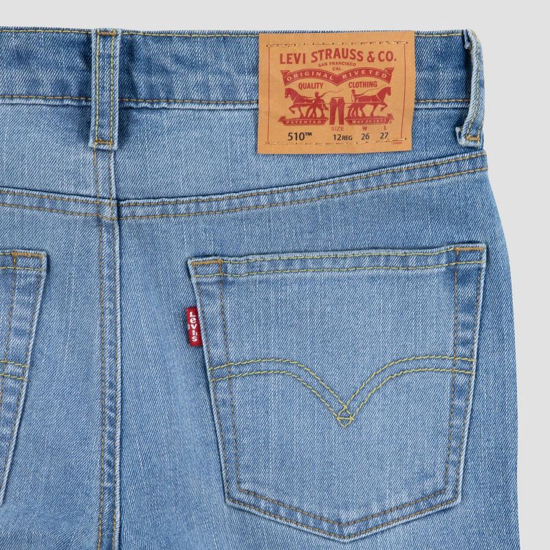 slide 6 of 9, Levi's® Boys' 510 Skinny Fit Everyday Performance Jeans - Blue 20, 1 ct