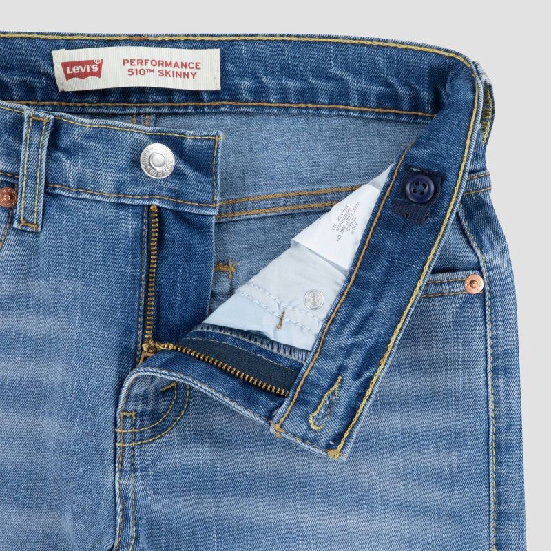 slide 7 of 9, Levi's® Boys' 510 Skinny Fit Everyday Performance Jeans - Blue 20, 1 ct