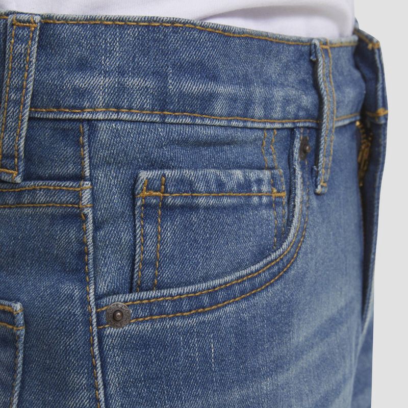 slide 5 of 11, Levi's® Boys' 511 Slim Fit Performance Jeans - Medium Wash 7: Denim, Adjustable Waistband, Mid Rise, 1 ct