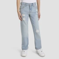 Levi's® Boys' 511 Slim Fit Performance Jeans - Light Wash 10: Midweight Cotton Blend, Stretch Knit, Skinny Leg, Mid Rise, 26" Inseam