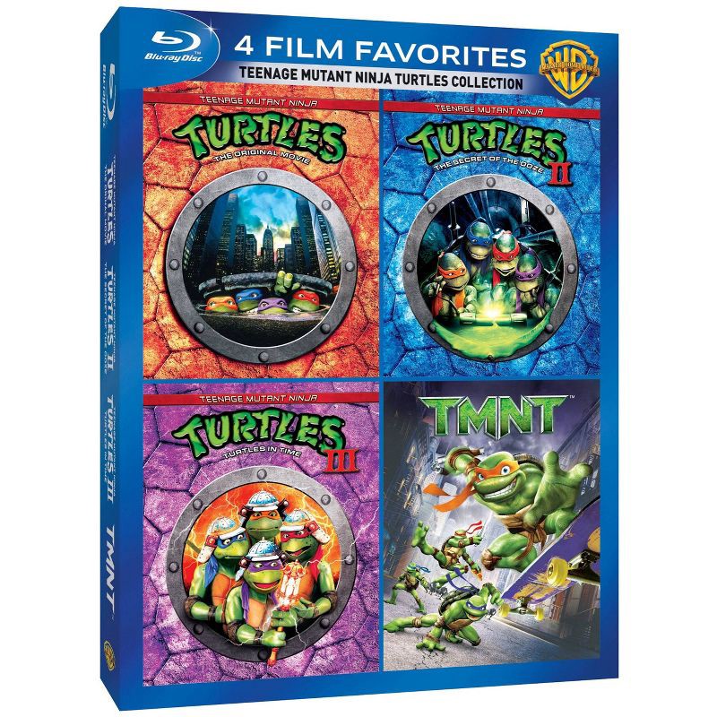 slide 2 of 2, Warner Home Video 4 Film Favorites: TMNT (Blu-ray), 1 ct