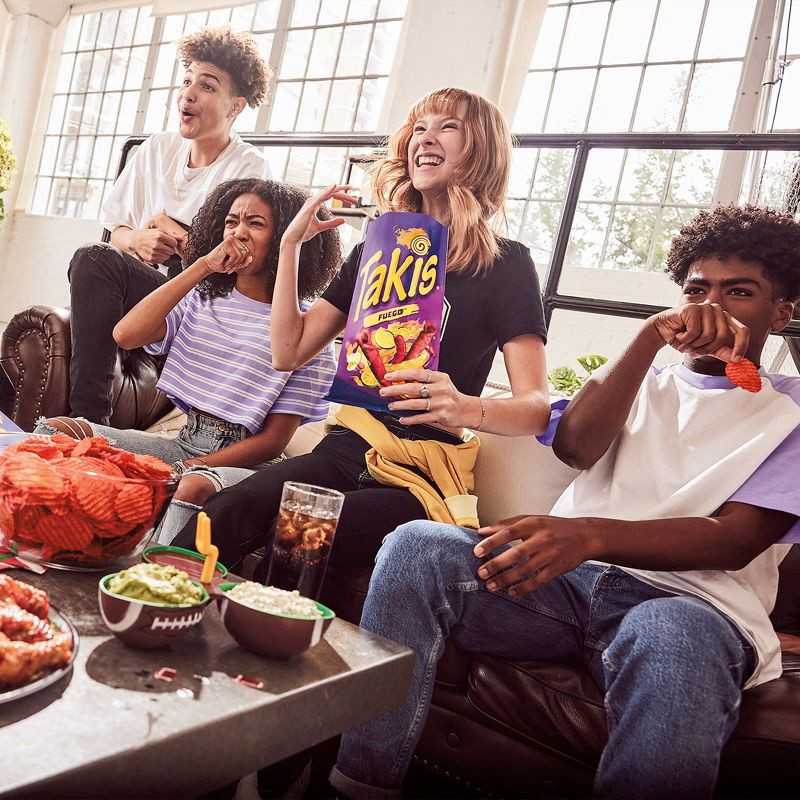 slide 5 of 7, Takis Fuego Tortilla Chips Fiesta Size Bag - 17oz, 17 oz