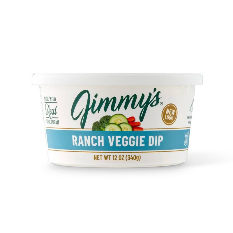 slide 1 of 1, Jimmy's Ranch Vegetable Dip - 12 fl oz, 12 fl oz