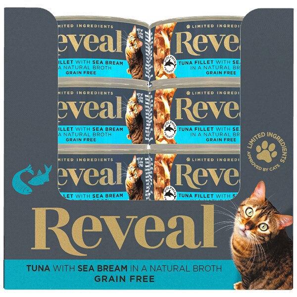 slide 24 of 29, Reveal Tuna Fillet with Sea Bream, 2.47 oz