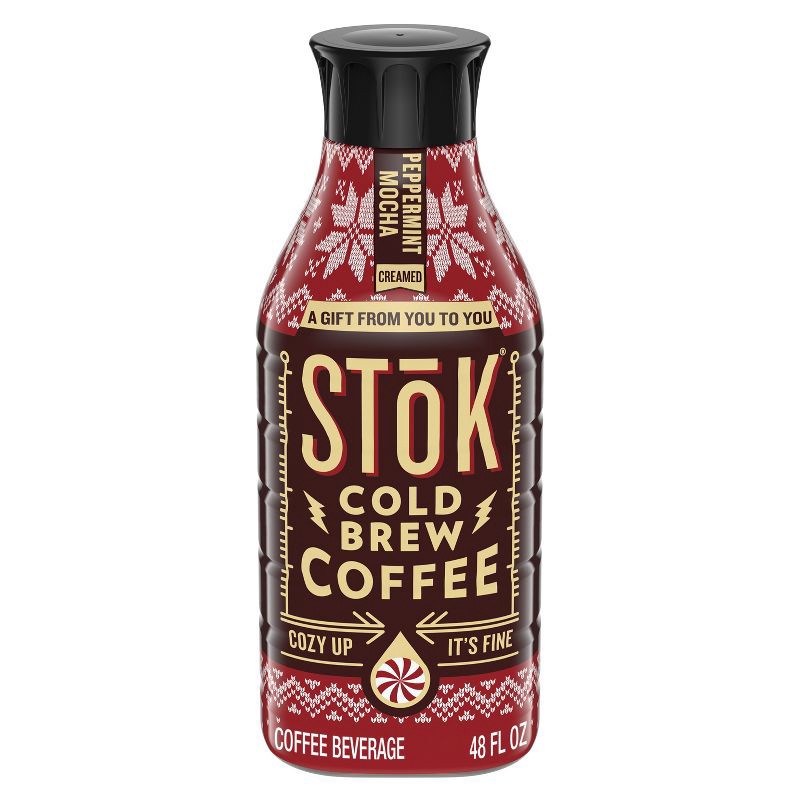 slide 1 of 12, SToK Peppermint Mocha Cold Brew Coffee - 48 fl oz, 48 fl oz