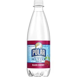 Polar Beverages Polar Black Cherry Seltzer - 20 fl oz Bottle