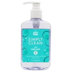 Giant Eagle Simply Clean Hand Soap