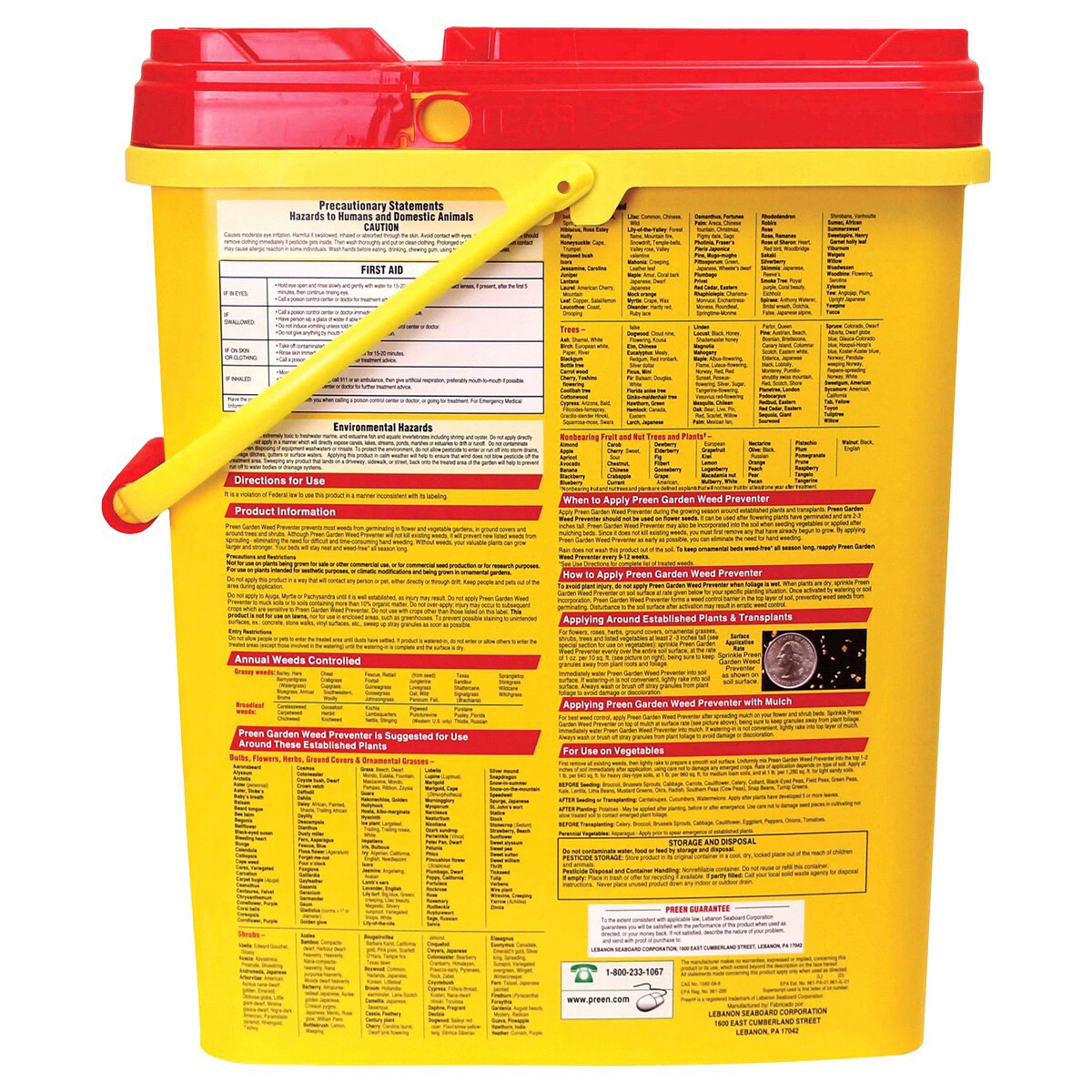 slide 2 of 2, Preen Garden Weed Preventer, 16 lb