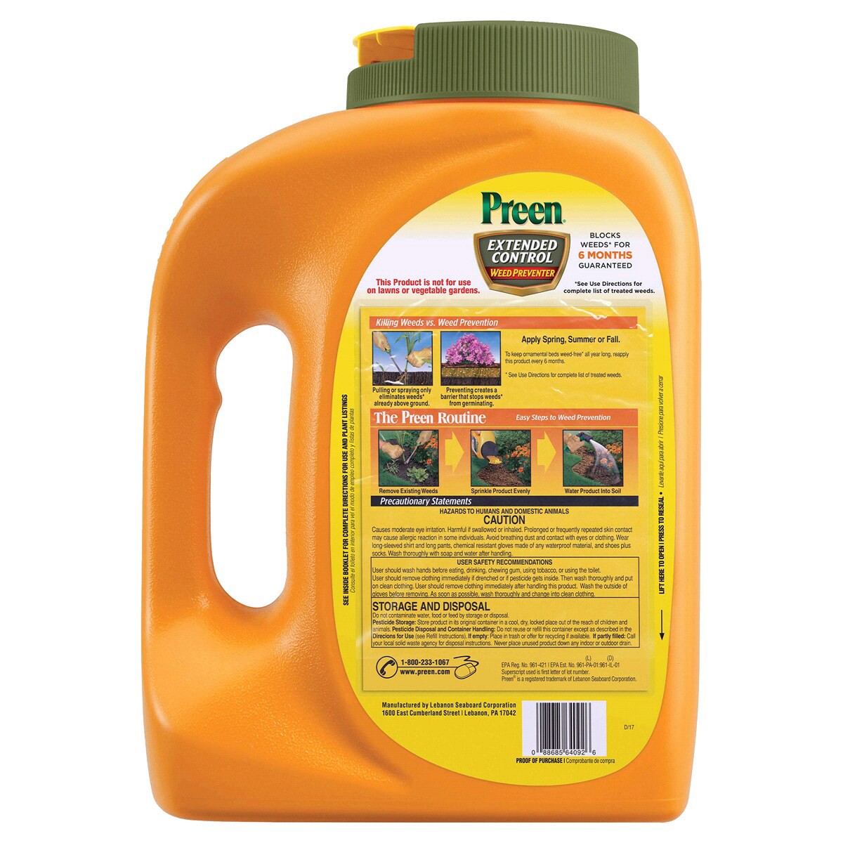 slide 2 of 2, Preen Extended Control Weed Preventer, 1 ct