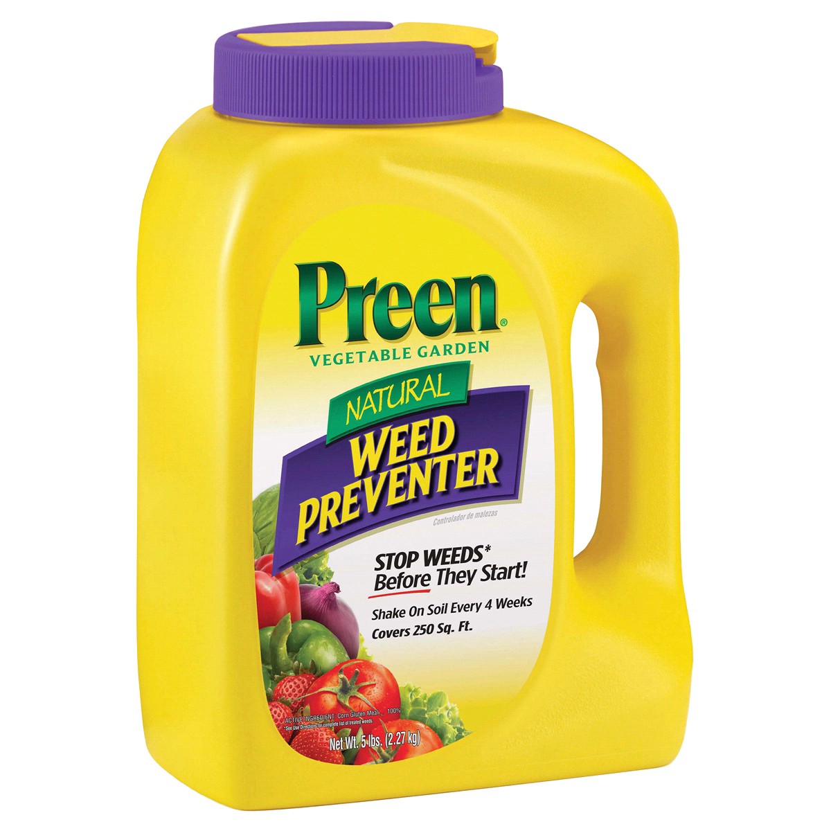 slide 1 of 2, Preen Vegetable Garden Natural Weed Preventer, 5 lb