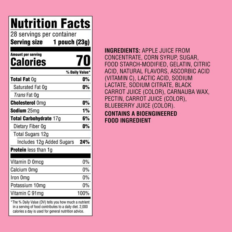 slide 4 of 4, Valentine's Fruit Flavored Snacks - 22.4oz - Good & Gather™, 22.4 oz