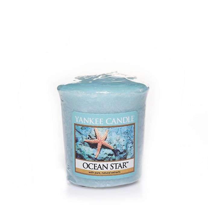 slide 1 of 1, Yankee Candle Samplers Ocean Star Wrapped Votive Candle, 1 ct