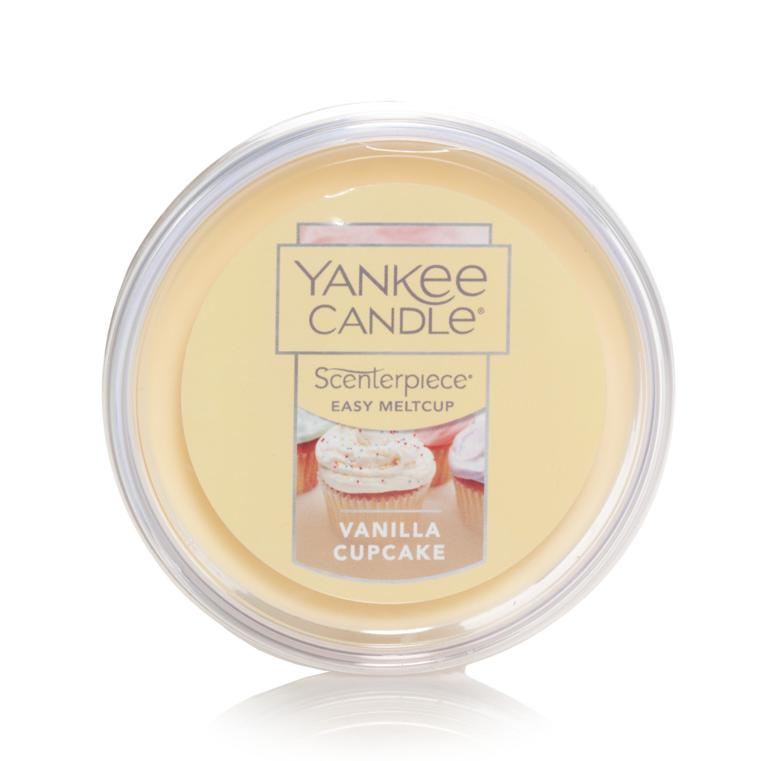 slide 1 of 2, Yankee Candle Scenterpiece Cup Vanilla Cupcake, 2.2 oz