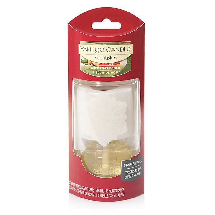 slide 1 of 1, Yankee Candle Scentplug Christmas Cookie Base with Refill, 1 ct