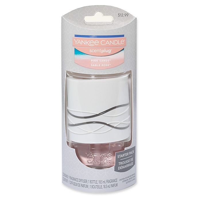 slide 1 of 1, Yankee Candle Scentplug Pink Sands Base with Refill, 1 ct