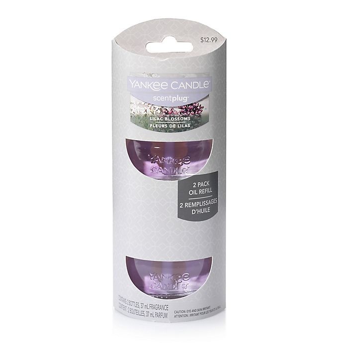 slide 1 of 1, Yankee Candle Scentplug Lilac Blossoms Refill, 2 ct