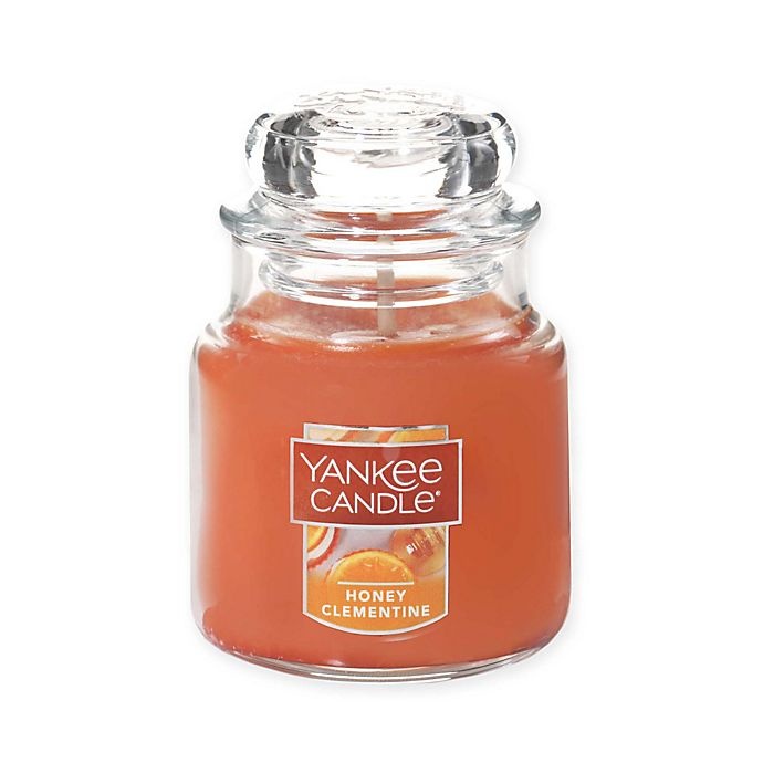 slide 1 of 1, Yankee Candle Housewarmer Honey Clementine Small Classic Jar Candle, 1 ct