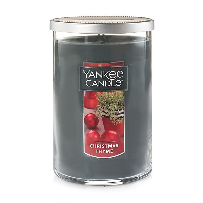 slide 1 of 1, Yankee Candle Housewarmer Christmas Thyme Large 2-Wick Tumbler Candle, 1 ct