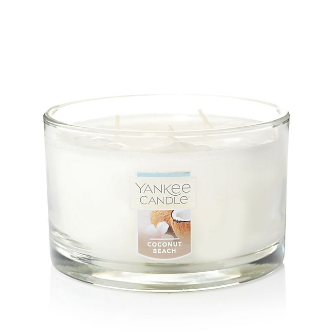 slide 1 of 1, Yankee Candle Coconut Beach 3-Wick Candle, 1 ct