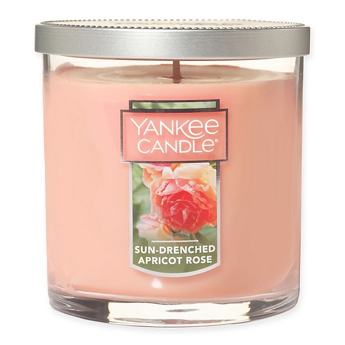 slide 1 of 1, Yankee Candle Housewarmer Sun-Drenched Apricot Rose Small Tumbler CandleÂ, 1 ct