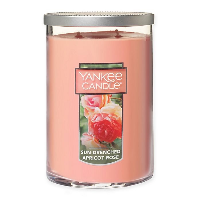 slide 1 of 2, Yankee Candle Housewarmer Sun-Drenched Apricot Rose Large 2-Wick Tumbler Candle, 1 ct