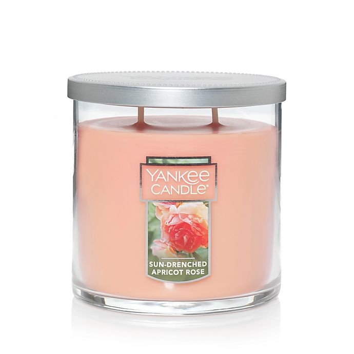 slide 1 of 1, Yankee Candle Sun-Drenched Apricot Rose Medium Tumbler Candle, 1 ct