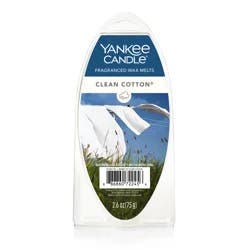 Yankee Candle Wax Melt Clean Cotton, 2.6 Oz.