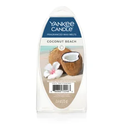 Yankee Candle Fragranced Coconut Beach Wax Melts 2.6 oz