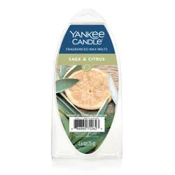 Yankee Candle Fragranced Sage & Citrus Wax Melts 2.6 oz