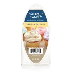 Yankee Candle Fragranced Vanilla Cupcake Wax Melts 2.6 oz