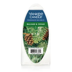 Yankee Candle Fragranced Balsam & Cedar Wax Melts 2.6 oz