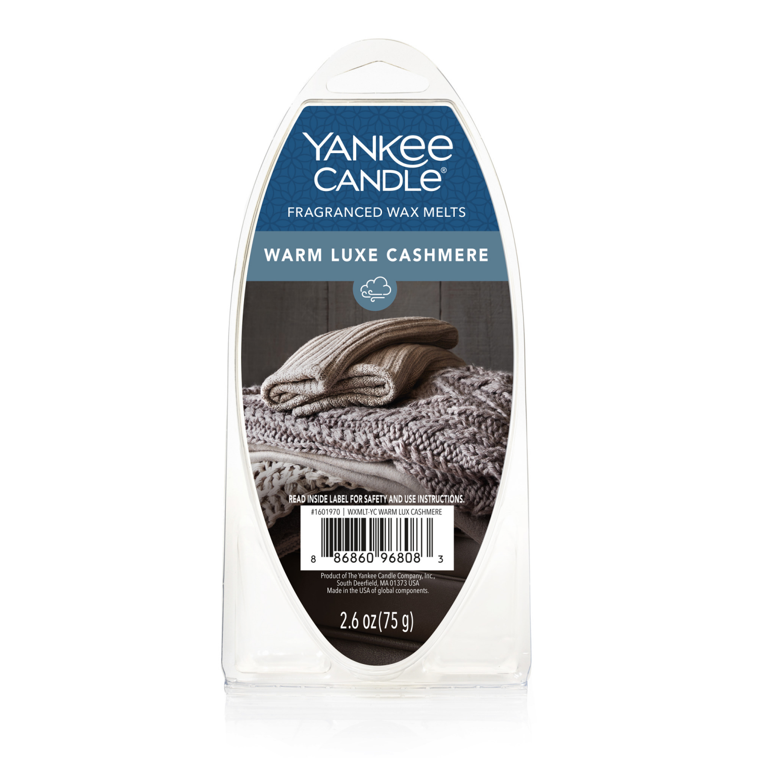slide 1 of 1, Yankee Candle Wax Melt Warm Luxe Cashmere, 2.6 oz