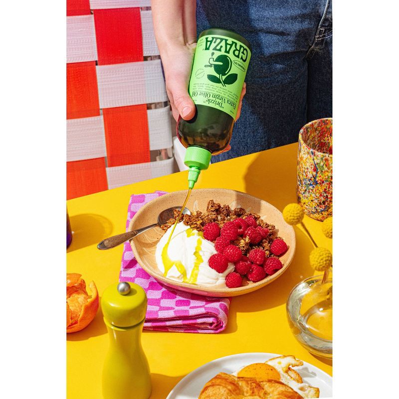slide 4 of 6, Graza Drizzle Extra Virgin Olive Oil for Finishing - 500ml, 500 ml
