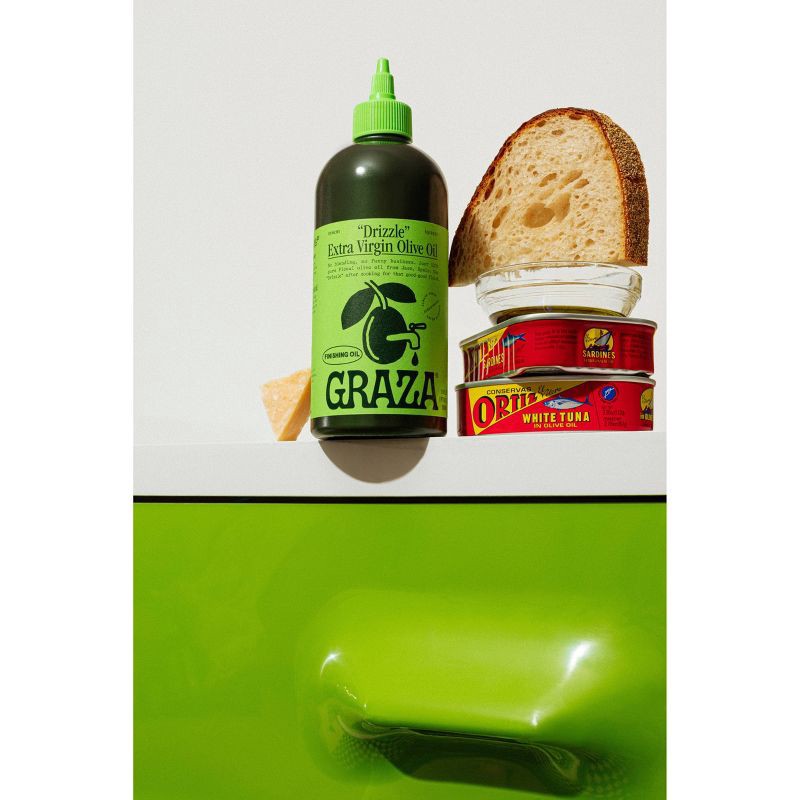 slide 5 of 6, Graza Drizzle Extra Virgin Olive Oil for Finishing - 500ml, 500 ml