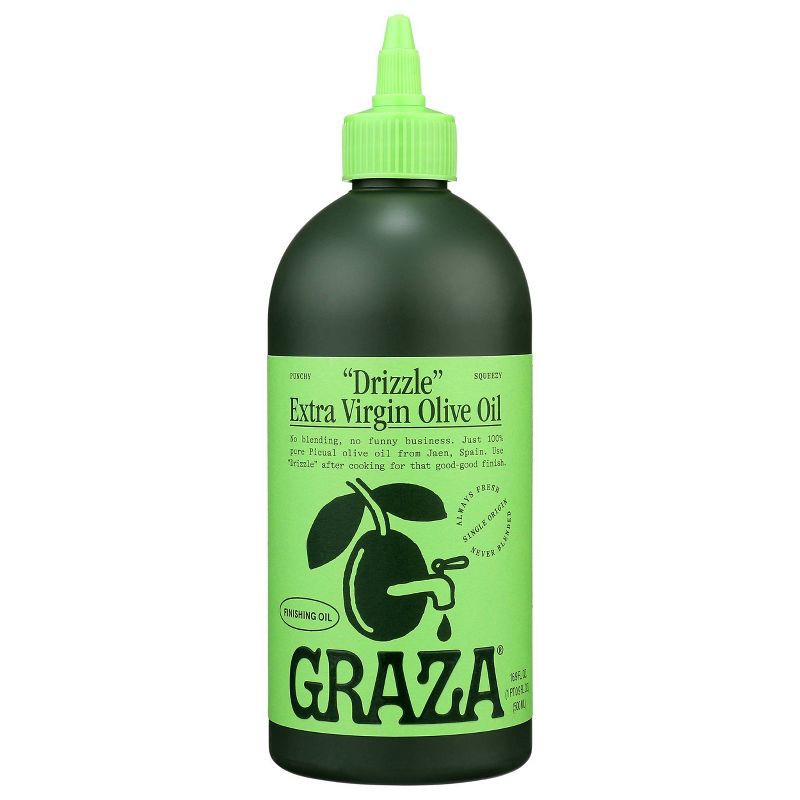 slide 1 of 6, Graza Drizzle Extra Virgin Olive Oil for Finishing - 500ml, 500 ml