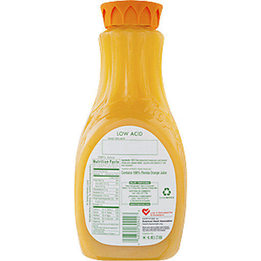 slide 5 of 7, Tropicana Pure Premium Low Acid Orange Juice, 59 oz