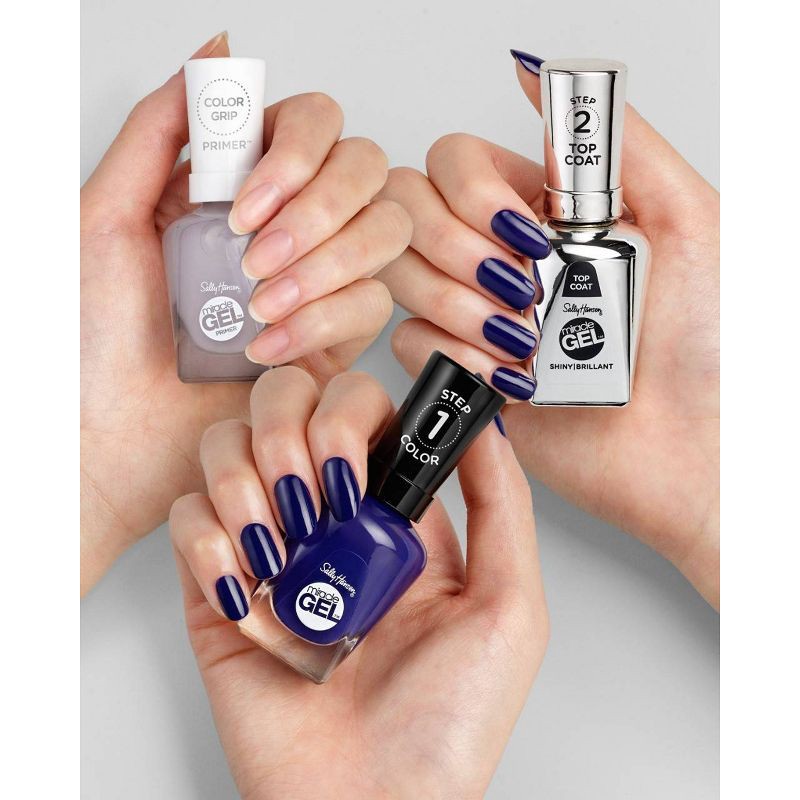 slide 7 of 7, Sally Hansen Miracle Gel Nail Polish - Color Grip Primer - 0.5 fl oz, 0.5 fl oz