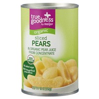 slide 3 of 17, True Goodness Organic Pear Slices, 15 oz