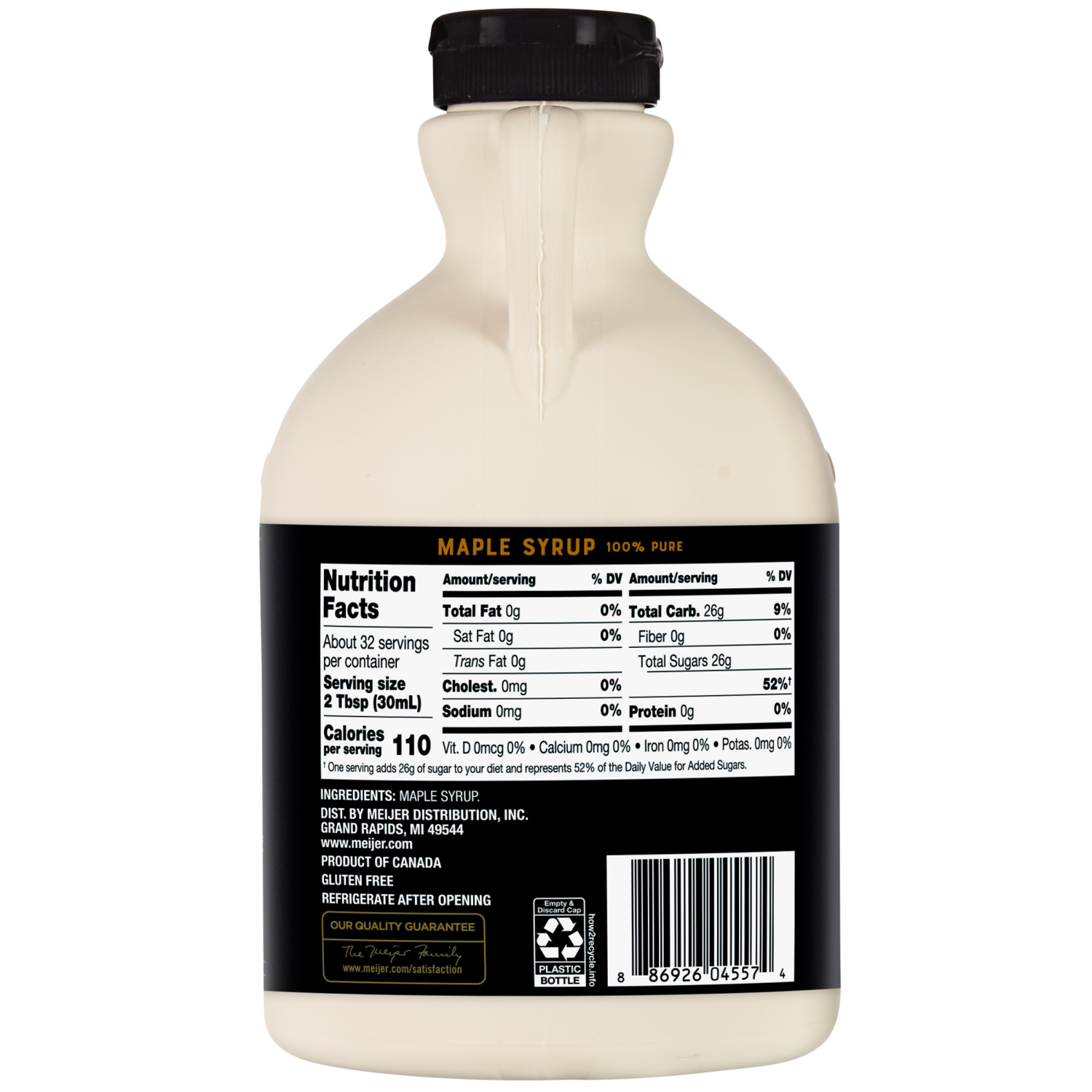 slide 3 of 3, Meijer Pure Maple Syrup, 32 oz